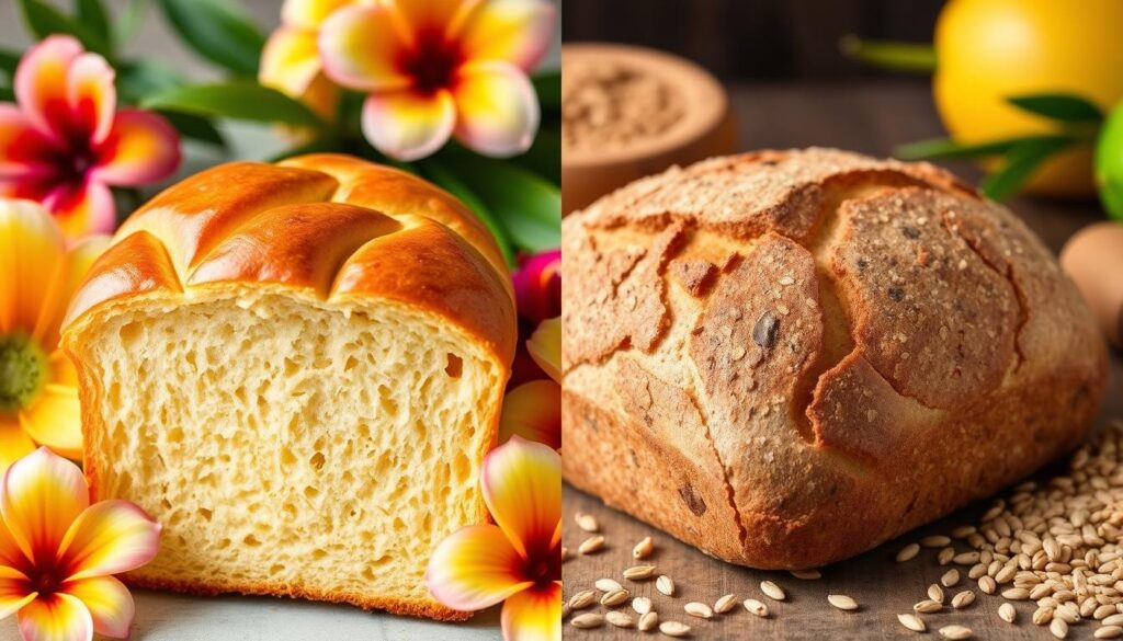 Hawaiian bread vs regular bread