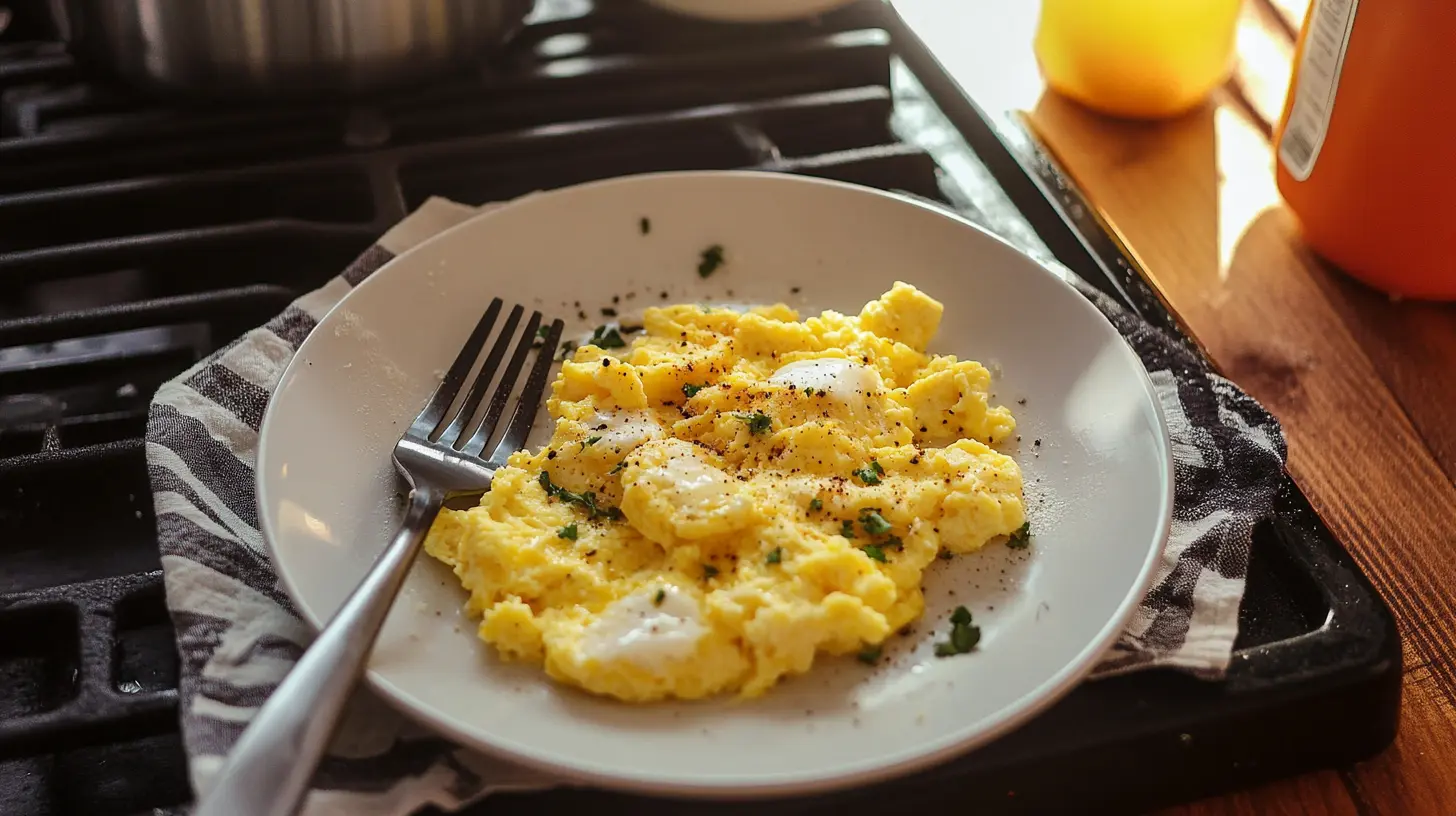 cottage cheese scrambled eggs